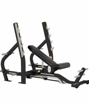 3-way olympic bench black